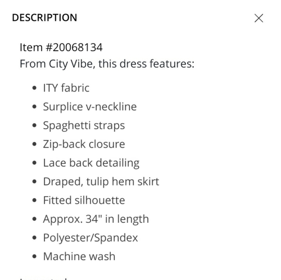 NWOT 💋LITTLE BLACK DRESS😘 - Picture 6 of 6